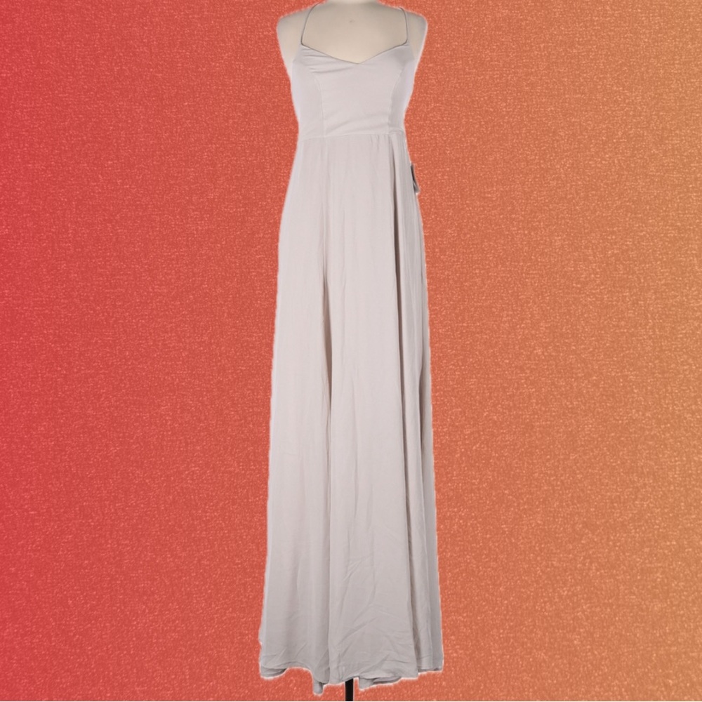 Show Me Your Mumu brand tan pink wedding guest formal dress NWT Size Medium